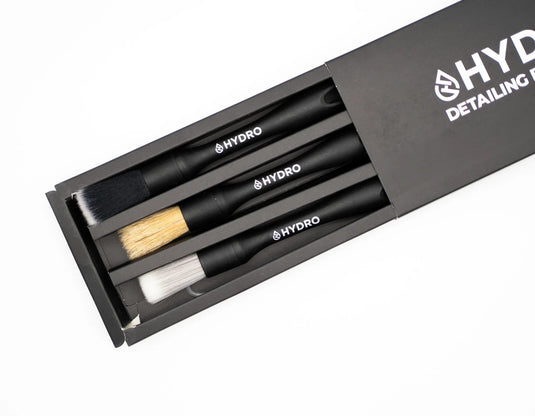 Car Detailing Brush Set Super soft Soft and Firm Bristles Car Cleaning Hydro