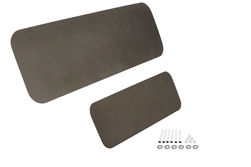 Load image into Gallery viewer, SPARE WHEEL DELETE REAR DOOR PANELS GODWANA STONE 2020 DEFENDER
