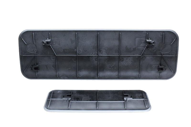 Load image into Gallery viewer, SPARE WHEEL DELETE REAR DOOR PANELS GODWANA STONE 2020 DEFENDER
