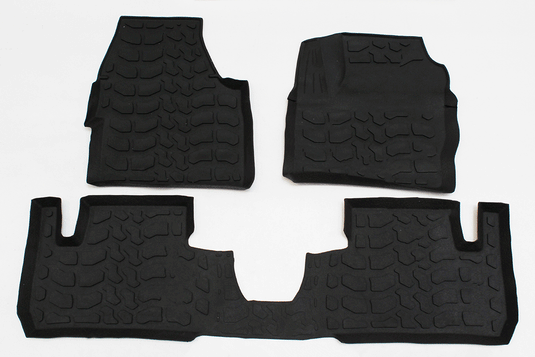 RUBBER MATS - FRONT AND REAR - LEFT HAND - FREELANDER 2