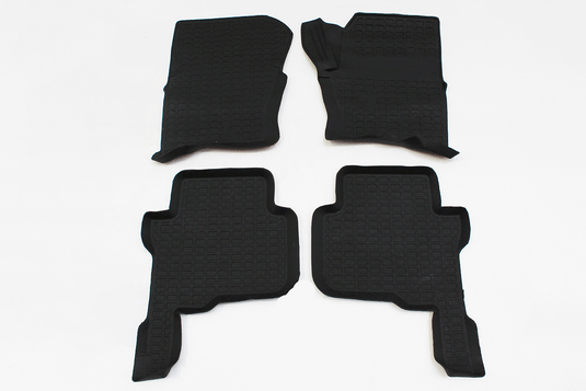 RUBBER MATS - FRONT AND REAR - RIGHT HAND - DISCOVERY 3 - D4