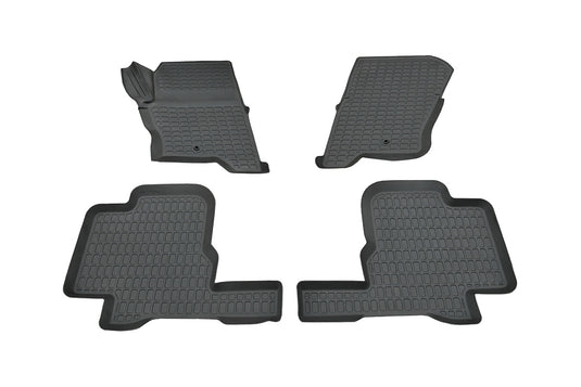 RUBBER MATS - FRONT AND REAR - LEFT HAND - DISCOVERY 3 - D4