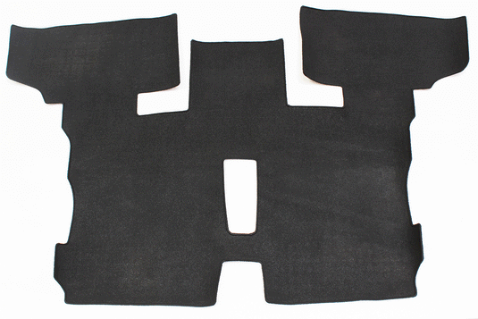 DISCOVERY 3 AND 4 - THIRD ROW CONTOUR MAT - BLACK