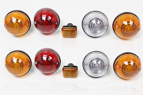 BASIC COLOURED LIGHT KIT 73MM - DEFENDER 300TDI ON