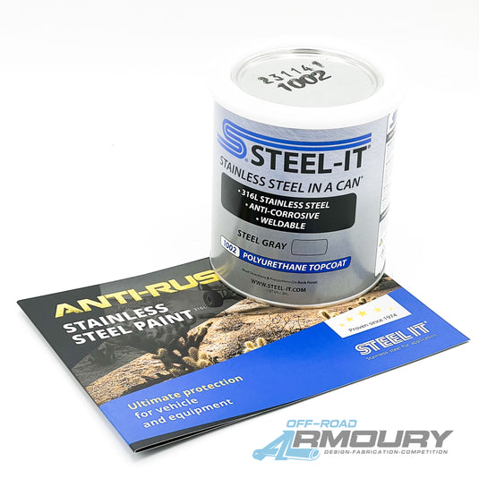 STEEL-IT Coatings - Steel Gray - 1 US Quart