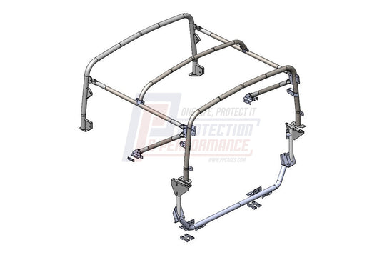 PANDP 90 6 POINT INTERNAL SOFT TOP HOOP REPLACEMENT ROLL CAGE