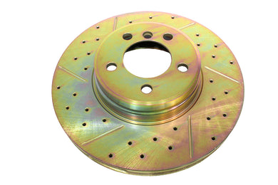 BRAKE DISC DRILLED AND GROOVED - VENTED - FRONT RANGE ROVER L322 02 - 09