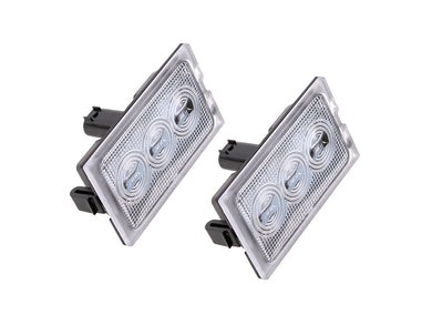 DISCOVERY 3 / DISCOVERY 4 / F2 / RANGE ROVER SPORT 05 - 13 LED NUMBER PLATE LAMPS PAIR