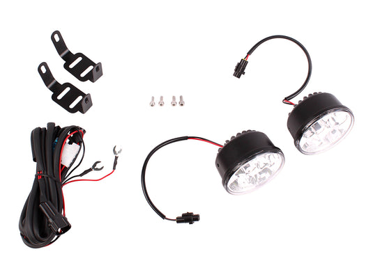 IP67 LED LIGHTS - 70MM ROUND 4W PAIR