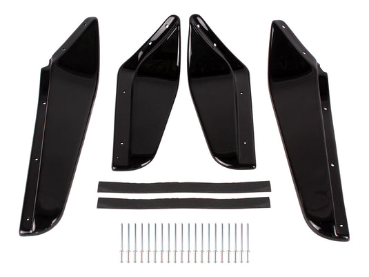 TERRAFIRMA MUD DEFLECTORS GLOSS SET OF 4 - FITS DEF 90