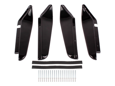 TERRAFIRMA MUD DEFLECTORS PAINTABLE GLOSS (SET OF 4)  FITS DEF 110