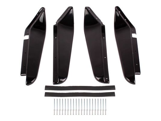 TERRAFIRMA MUD DEFLECTORS PAINTABLE GLOSS (SET OF 4)  FITS DEF 110