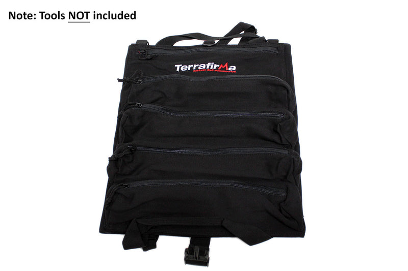 Load image into Gallery viewer, TERRAFIRMA HI CAPACITY 23 POCKET TOOL ROLL
