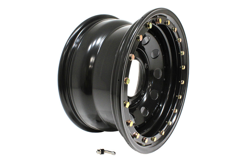 Load image into Gallery viewer, TERRAFIRMA 8X16 ET0 SIMULATED BEADLOCK STEEL WHEEL DEF/D1/RRC
