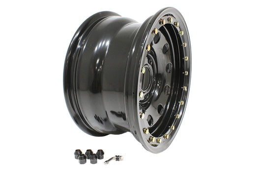 TERRAFIRMA 8X16 ET25 SIMULATED BEADLOCK STEEL WHEEL D2/P38