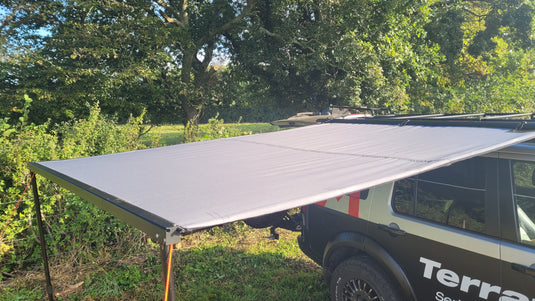 TERRAFIRMA 2.0 x 2.5M HARD CASE LED AWNING