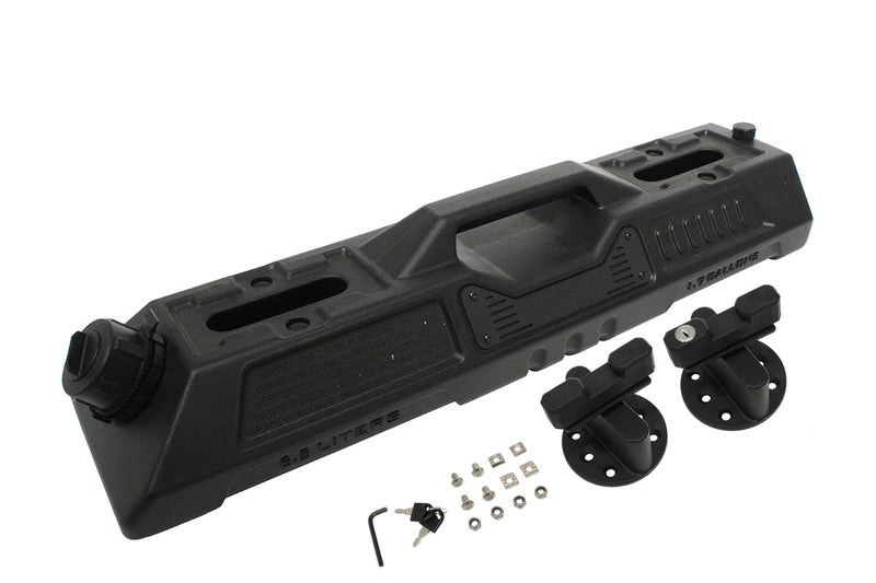 Load image into Gallery viewer, TERRAFIRMA BLACK 6.5L LONG TERRA CAN WITH LOCK &amp; THREAD MOUNTS
