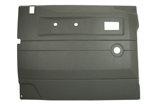 LGREY LH PUSH BUTTON FRT DOOR CARD WITH MANUAL WINDOWS DEF UPTO 2007