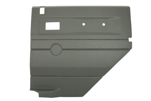 LGREY RH PUSH BUTTON REAR DOOR CARD WITH ELECTRIC WINDOWS DEF UPTO2007