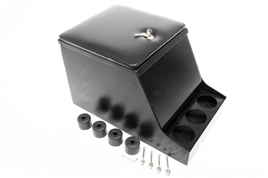TERRAFIRMA SECURITY METAL CUBBY BOX BLACK- DEFENDER