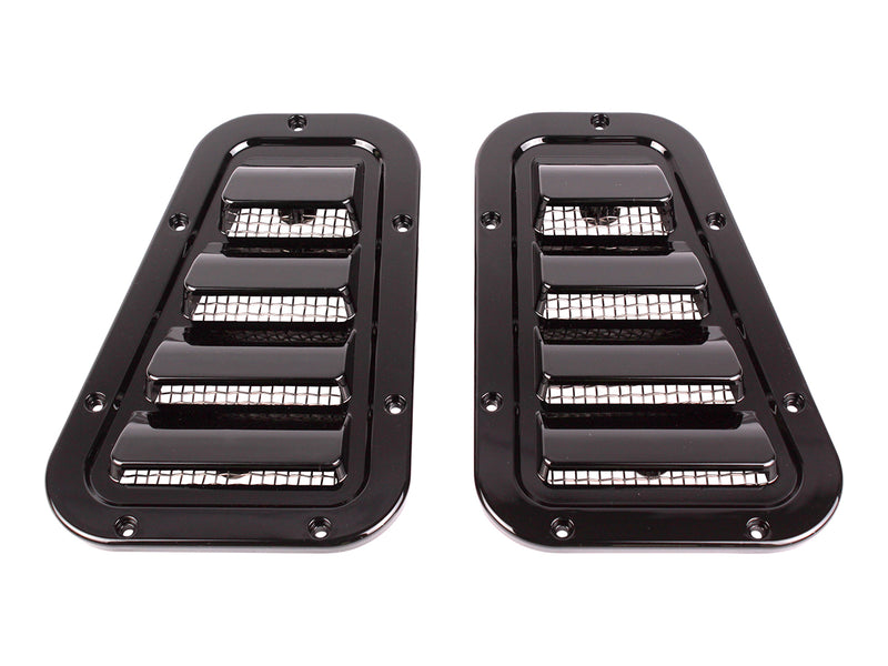 Load image into Gallery viewer, SPORT WING TOP GRILLS FITS DEFENDER GLOSS FINISH
