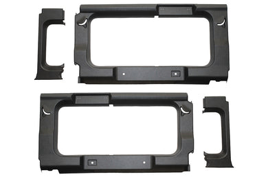 DEFENDER 110SW DARK GREY REAR WINDOW TRIM PANELS WITH WINDOWS