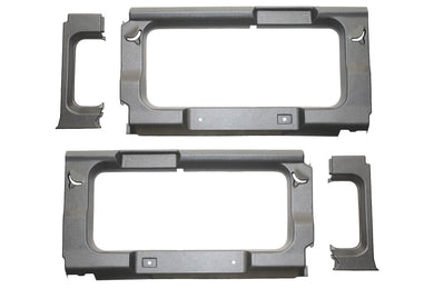 DEFENDER 110SW LIGHT GREY REAR WINDOW TRIM PANELS WITH WINDOWS