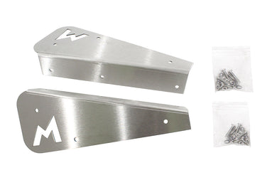 TERRAFIRMA STAINLESS STEEL MUDFLAP BRACKETS REAR 90 (PAIR)