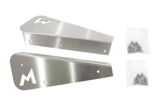 TERRAFIRMA STAINLESS STEEL MUDFLAP BRACKETS REAR 90 (PAIR)