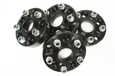 WHEEL SPACERS 30MM -  SET OF 4 - BLACK - D2/P38