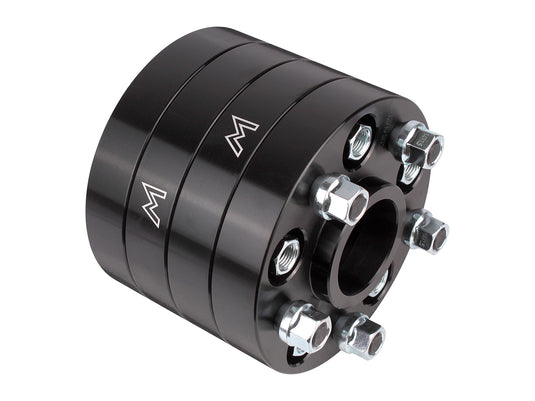 WHEEL SPACERS 30MM ALLOY SET OF 4 BLACK D3/D4/D5/R3/R4/RS1/RS2/NEW DEF