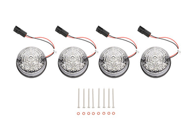 73MM SCROLLING STYLE LED DEFENDER INDICATOR KIT - CLEAR