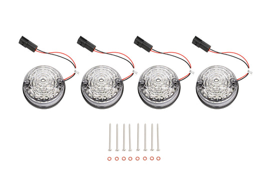 73MM SCROLLING STYLE LED DEFENDER INDICATOR KIT - CLEAR