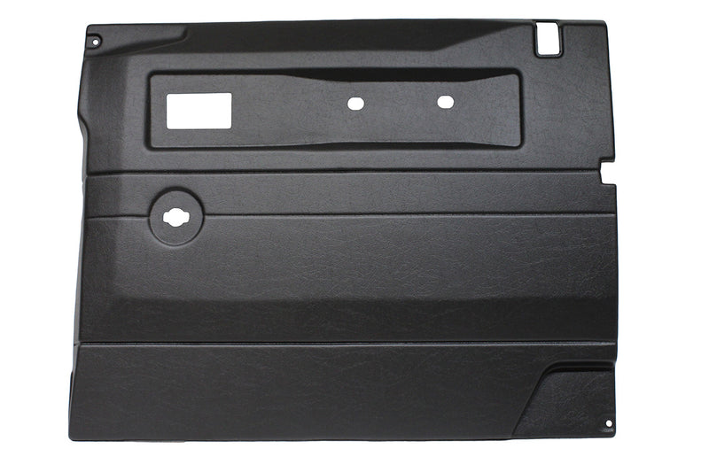 Load image into Gallery viewer, BLACK RH PUSH BUTTON DOOR CARD WITH MANUAL WINDOWS DEF 2007 ON
