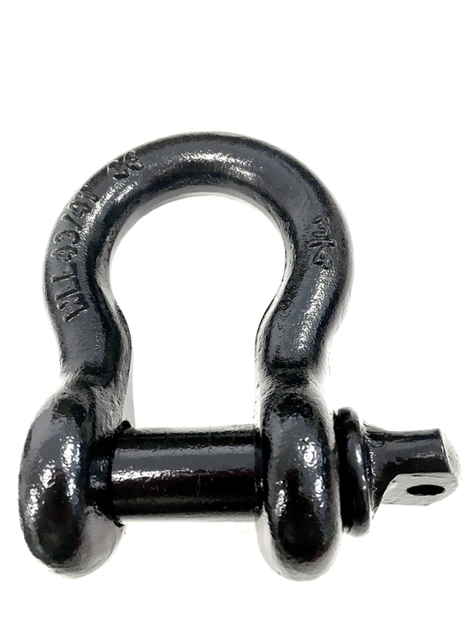 BOW SHACKLE 4.75T 22MM PIN