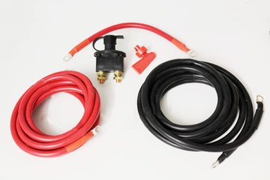 TERRAFIRMA EXTENDED WINCH CABLES 4M AND ISOLATOR SWITCH