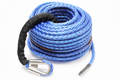 BLUE 27M X 10MM SYNTHETIC WINCH ROPE FOR TF3320 & TF3301 WINCHES