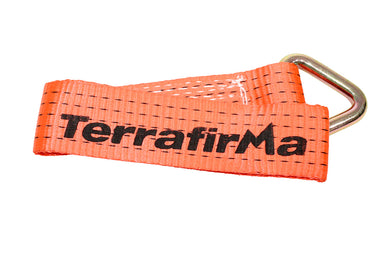 TERRAFIRMA SHORT FRAME STRAP 50X450MM WITH LOOP & EYE 5000KG