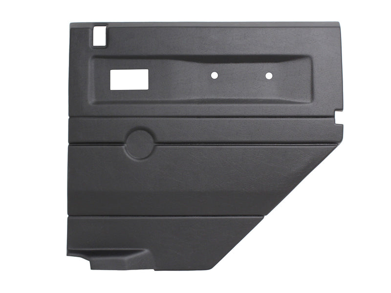 Load image into Gallery viewer, BLACK RH PUSH BUTTON REAR DOOR CARD WITH ELECTRIC WINDOWS DEF 2007 ON
