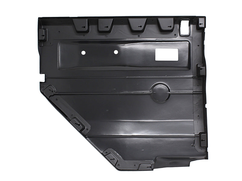 Load image into Gallery viewer, BLACK RH PUSH BUTTON REAR DOOR CARD WITH ELECTRIC WINDOWS DEF 2007 ON
