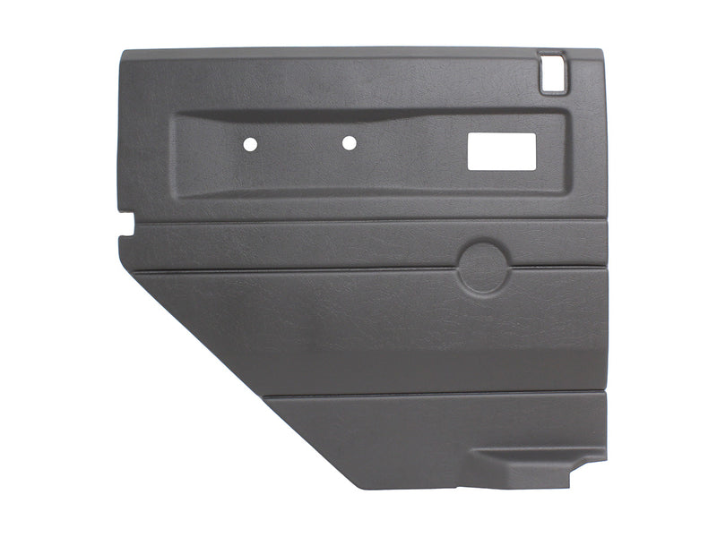 Load image into Gallery viewer, GREY LH PUSH BUTTON REAR DOOR CARD WITH ELECTRIC WINDOWS DEF 2007 ON
