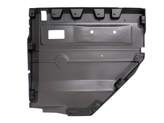 GREY LH PUSH BUTTON REAR DOOR CARD WITH ELECTRIC WINDOWS DEF 2007 ON