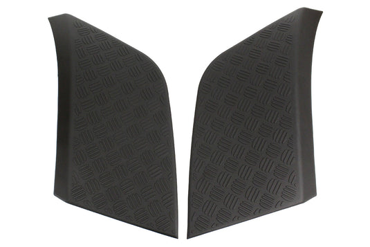 FRONT WING CORNER CHECQUER PLATE TRIM PANELS 2020 DEFENDER