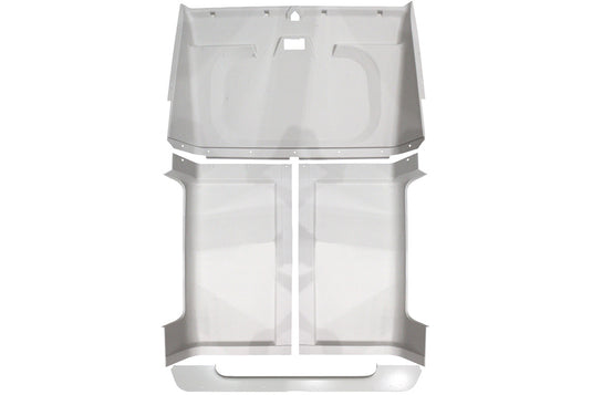 DEFENDER 90 HT & CSW REPLACEMENT HEADLINING SET LIGHT GREY