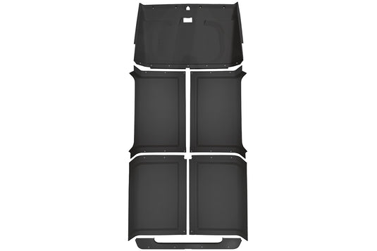 DEFENDER 110 HT & CSW REPLACEMENT HEADLINING SET LIGHT BLACK