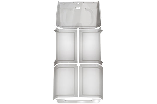 DEFENDER 110 HT & CSW REPLACEMENT HEADLINING SET LIGHT GREY