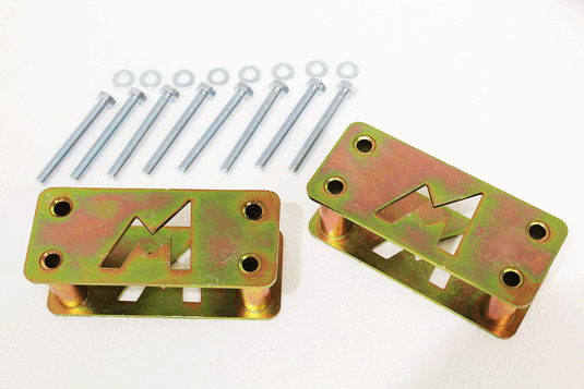 TERRAFIRMA FRONT CROSSMEMBER SPACER KIT - DISCOVERY 2