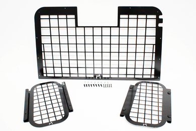 TFINTERNAL REAR WINDOW GUARD & EXTERNAL REAR QTR LIGHT GUARD SET - DEF