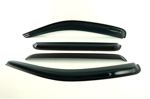 WIND DEFLECTORS FOR NISSAN NAVARA 2004-2015 (SET OF 4) TERRAFIRMA