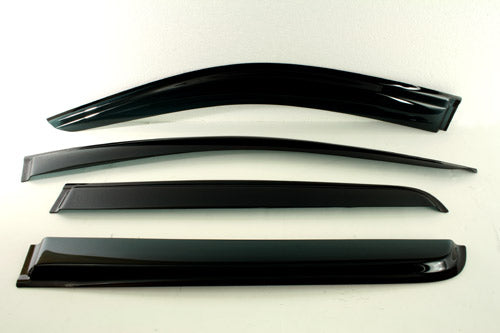 WIND DEFLECTORS FOR NISSAN NAVARA 2015on (SET OF 4) TERRAFIRMA